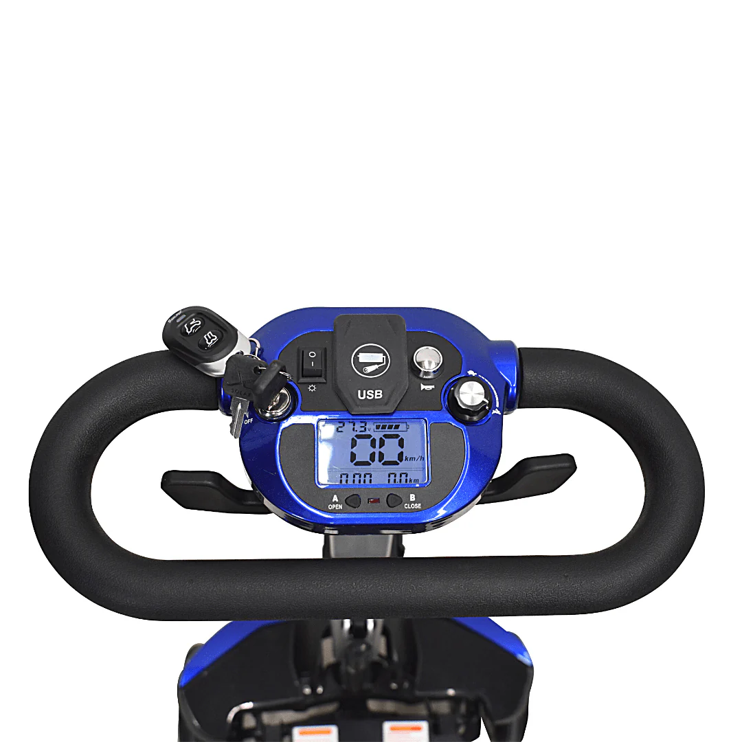 Solax Charge Auto Fold Mobility Scooter - Image 6