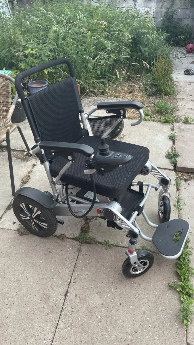 MobilityPlus+ Ultra-Light Instant Folding Electric Wheelchair