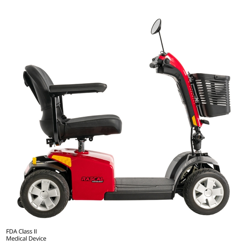 New Rascal Conquest 4-Wheel Mobility Scooter - Image 6