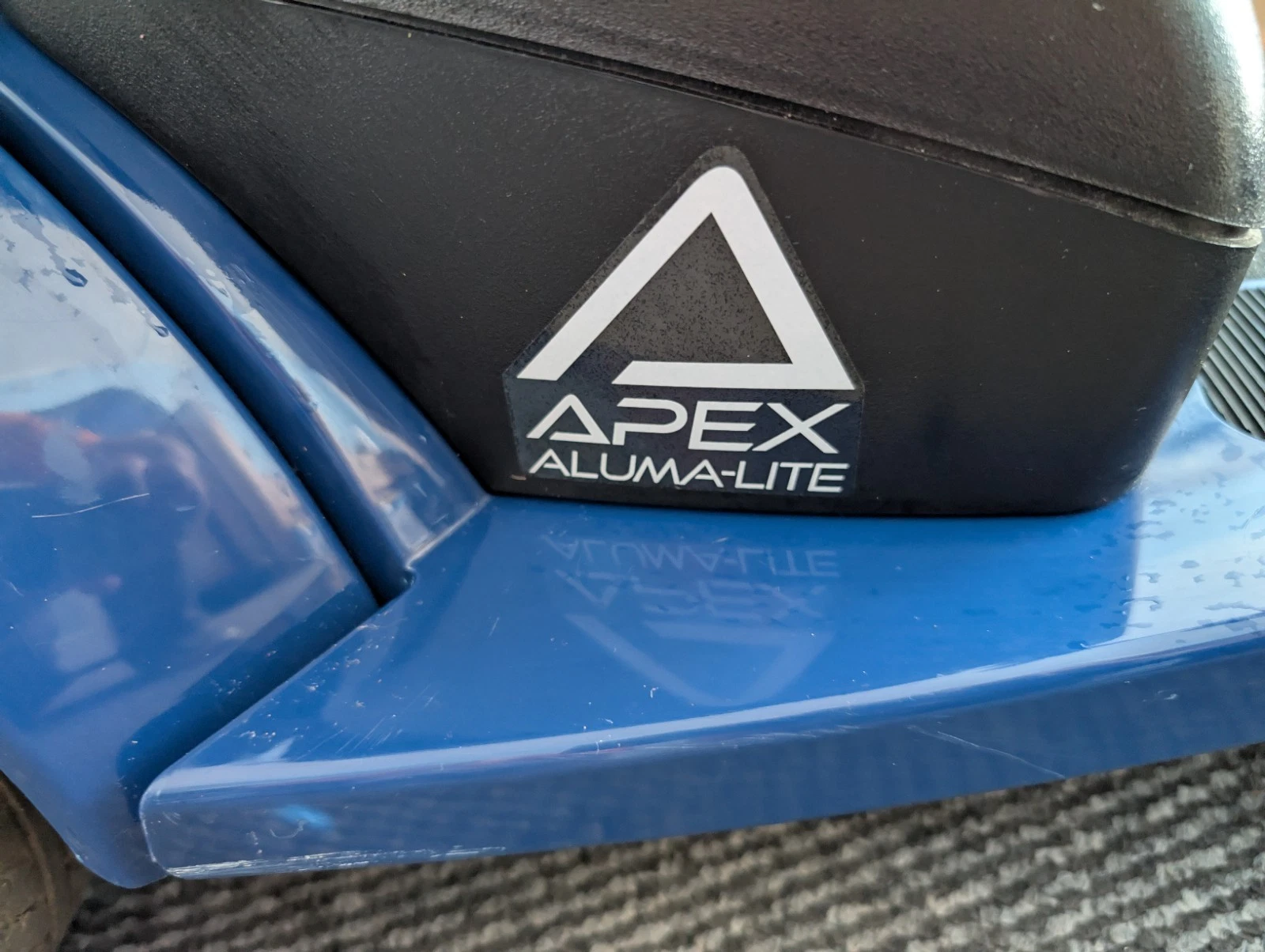 Pride Apex Alumalite Mobility Scooter Blue - Image 2