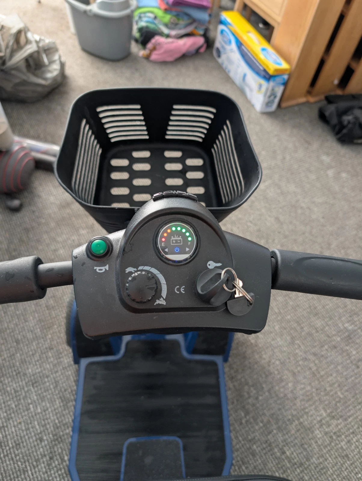 Pride Apex Alumalite Mobility Scooter Blue - Image 13