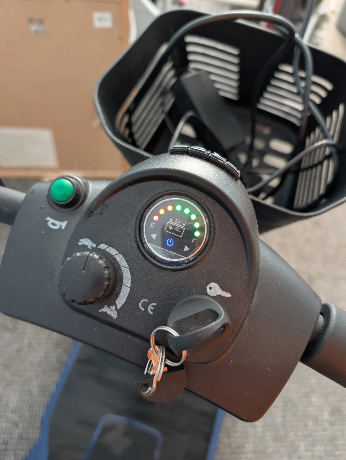 Pride Apex Alumalite Mobility Scooter Blue - Image 12