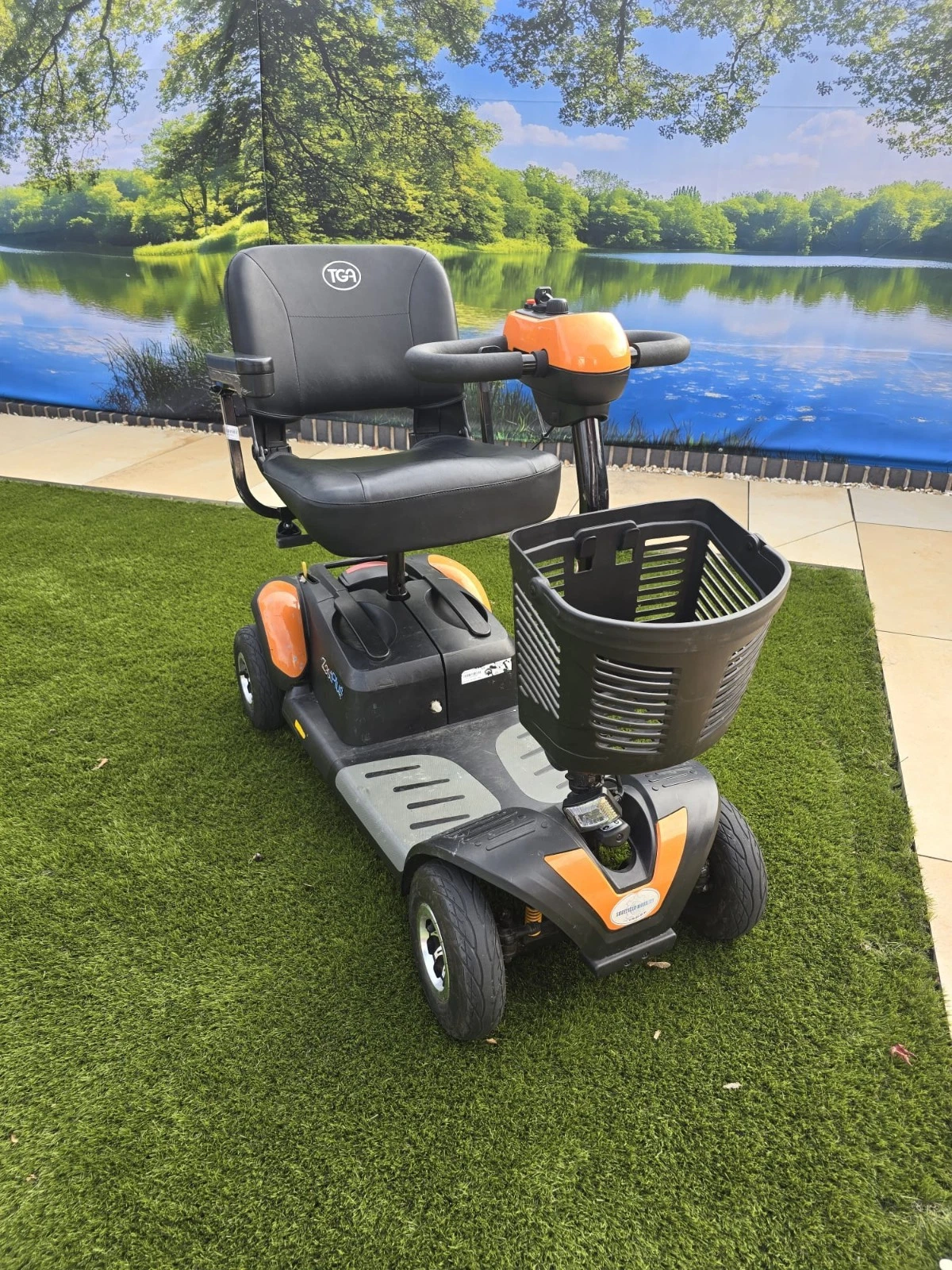 TGA Zest Plus 4mph Mobility Scooter Dismantable And Transportable