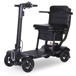 NEW MobilityPlus+ Nexus Lightweight Folding Mobility Scooter Portable - Black