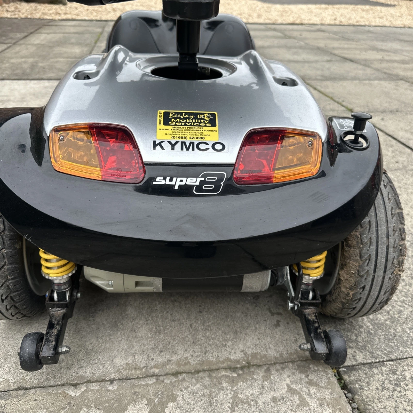 2018 Kymco Super 8 Mobility Scooter Battery Powered - Image 3